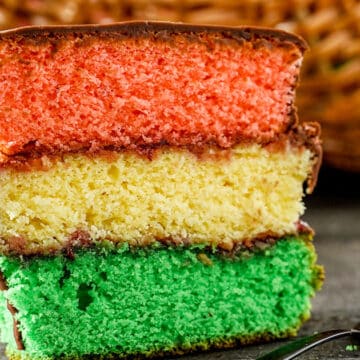Italian Ribbon Cake