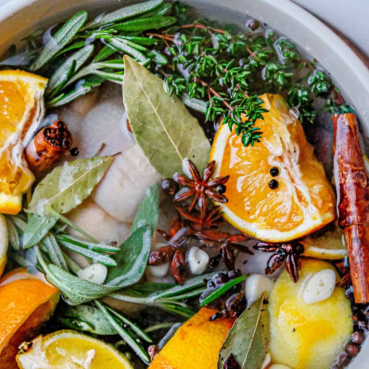Poultry Brine Recipe & Method
