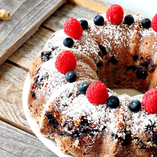 Blueberry Crumb Coffee Cake