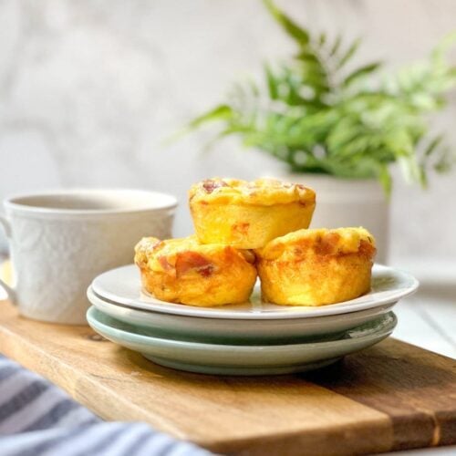 Bacon Gouda Egg Bites (Muffin Tin Recipe)