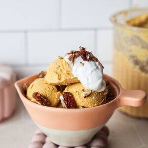 Vegan Pumpkin Ice Cream