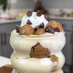 Vegan cookie dough protein Smoothie