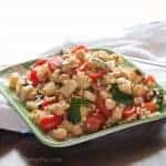 Grilled Zucchini Summer Pasta Salad