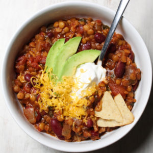 Vegetarian Lentil Chili