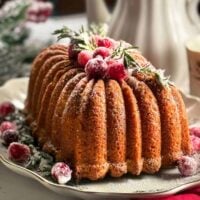 Eggnog Cake Recipe