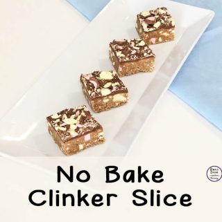 No Bake Clinker Slice
