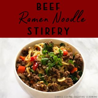 Easy Ramen Noodles Stir Fry