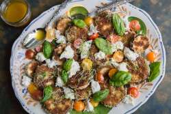 Crispy Eggplant Salad