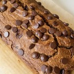 Healthy Pumpkin Chocolate Chip Bread (Gluten Free, Dairy Free)