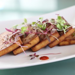 smokey baked tofu