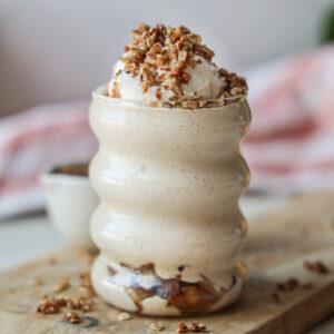 Apple Crisp Smoothie (High protein)