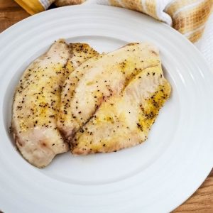 Lemon Pepper Baked Tilapia