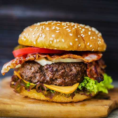 Grilled Bison Burger