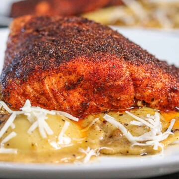 Air Fryer Blackened Salmon