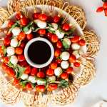 Caprese Holiday Wreath