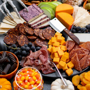 Halloween Cheese Board