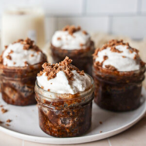 Individual Apple Crisps (Apple pie in a jar)