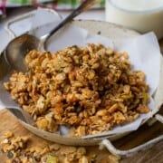 Flax-Hemp Granola with Rice Crisps