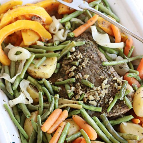 Garlic Herb Pot Roast Dinner