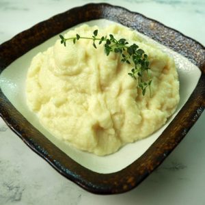 Celery root puree