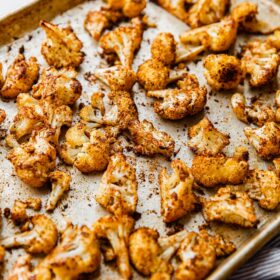 Spiced Roasted Cauliflower