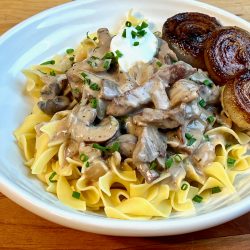Prime Rib Beef Stroganoff