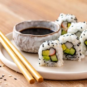 California Rolls Recipe and Sushi Rice Recipe