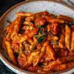 Creamy Tomato & Spinach Pasta
