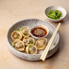 Beef and Kimchi Mandu