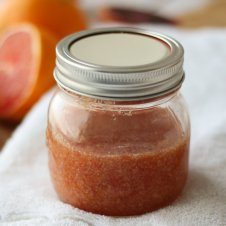 Natural DIY Body Scrub Recipe | Blood Orange Ginger Exfoliant