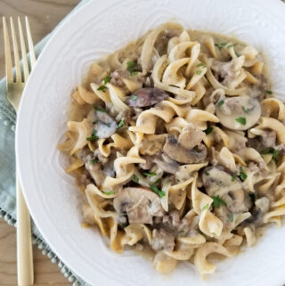 Ground Beef Stroganoff