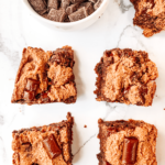 Chocolate Chip Cookie Bars [Paleo + Vegan]