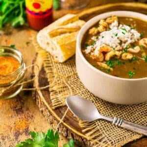 Crawfish Gumbo With Andouille Sausage