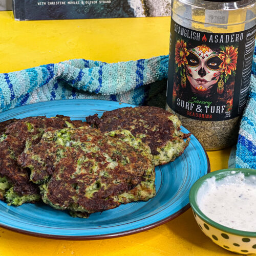 Cheesy Broccoli Fritters