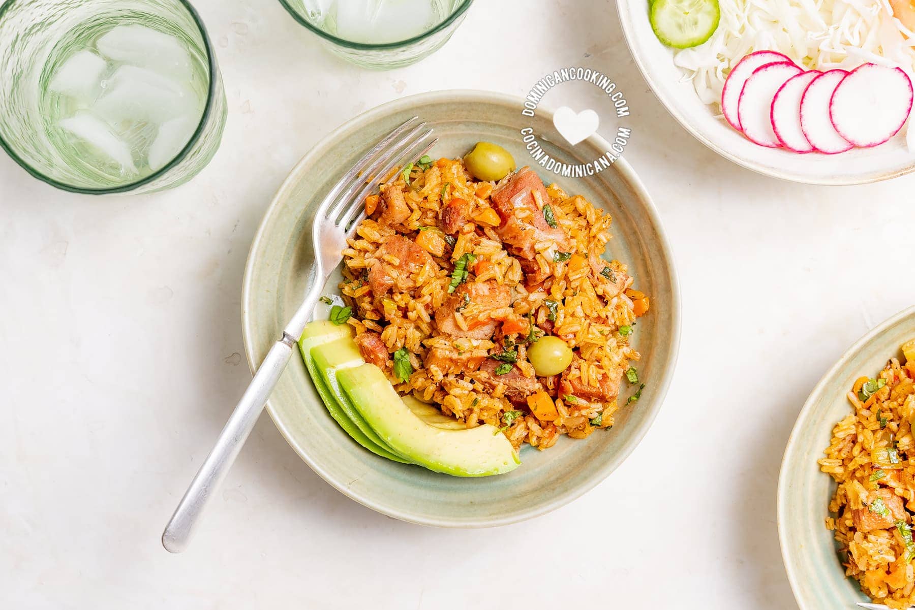 Locrio de Chuleta Recipe (Rice with Smoked Pork Chops)