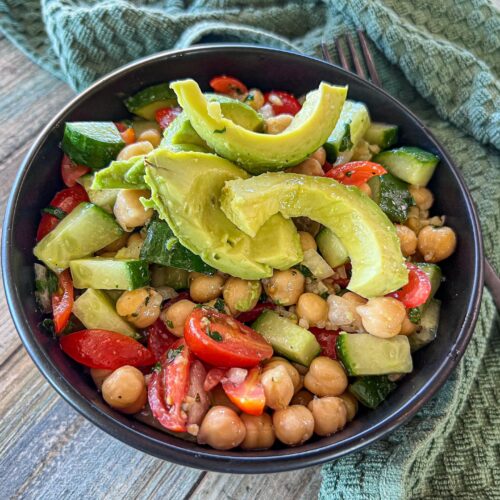 Easy Chickpea Salad