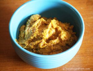 Rich Homemade Mustard Paste with Cashews