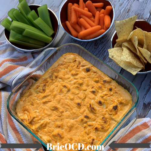 Healthy Buffalo Chicken Dip