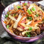 Easy Keto Egg Roll in a Bowl Recipe
