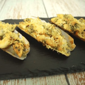 Razor Clams au Gratin
