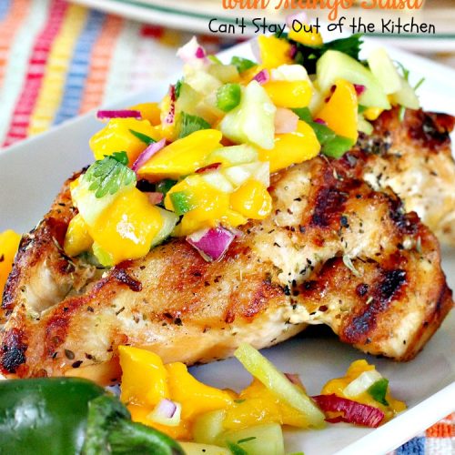 Grilled Chicken with Mango Salsa