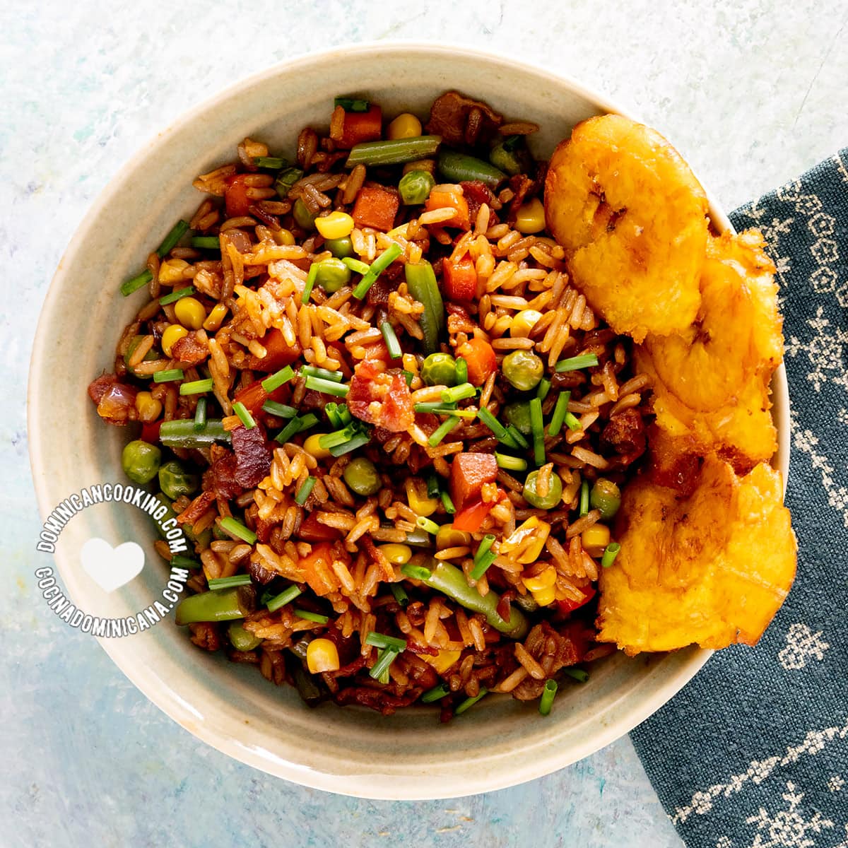 Chofan [Recipe + Video] Dominican Fried Rice Chow Fan