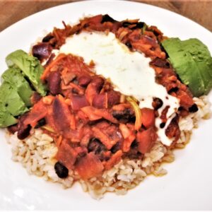 Simple Spring Veggie Chilli