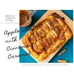 Apple Tart with Cinnamon Caramel
