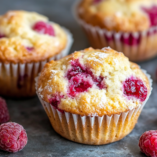 Raspberry Muffins