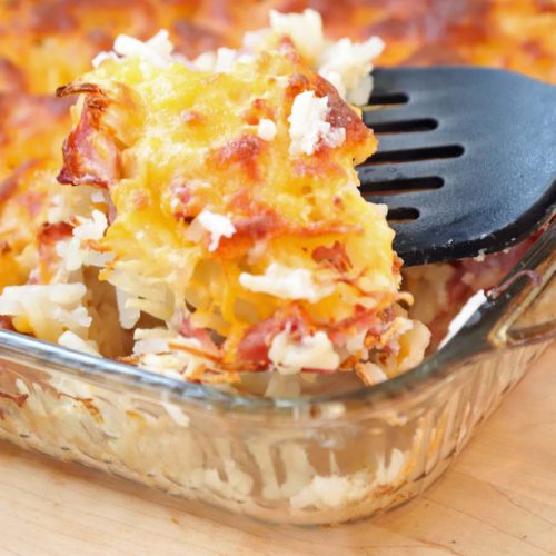 Cheesy Hashbrown Bake