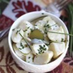 Sour Cream Pickle Potato Salad