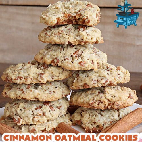 Cinnamon Oatmeal Cookies