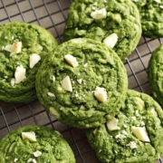 Matcha White Chocolate Cookies