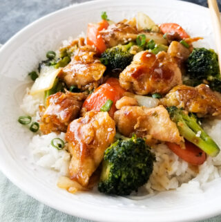 Honey Sesame Chicken Stir Fry